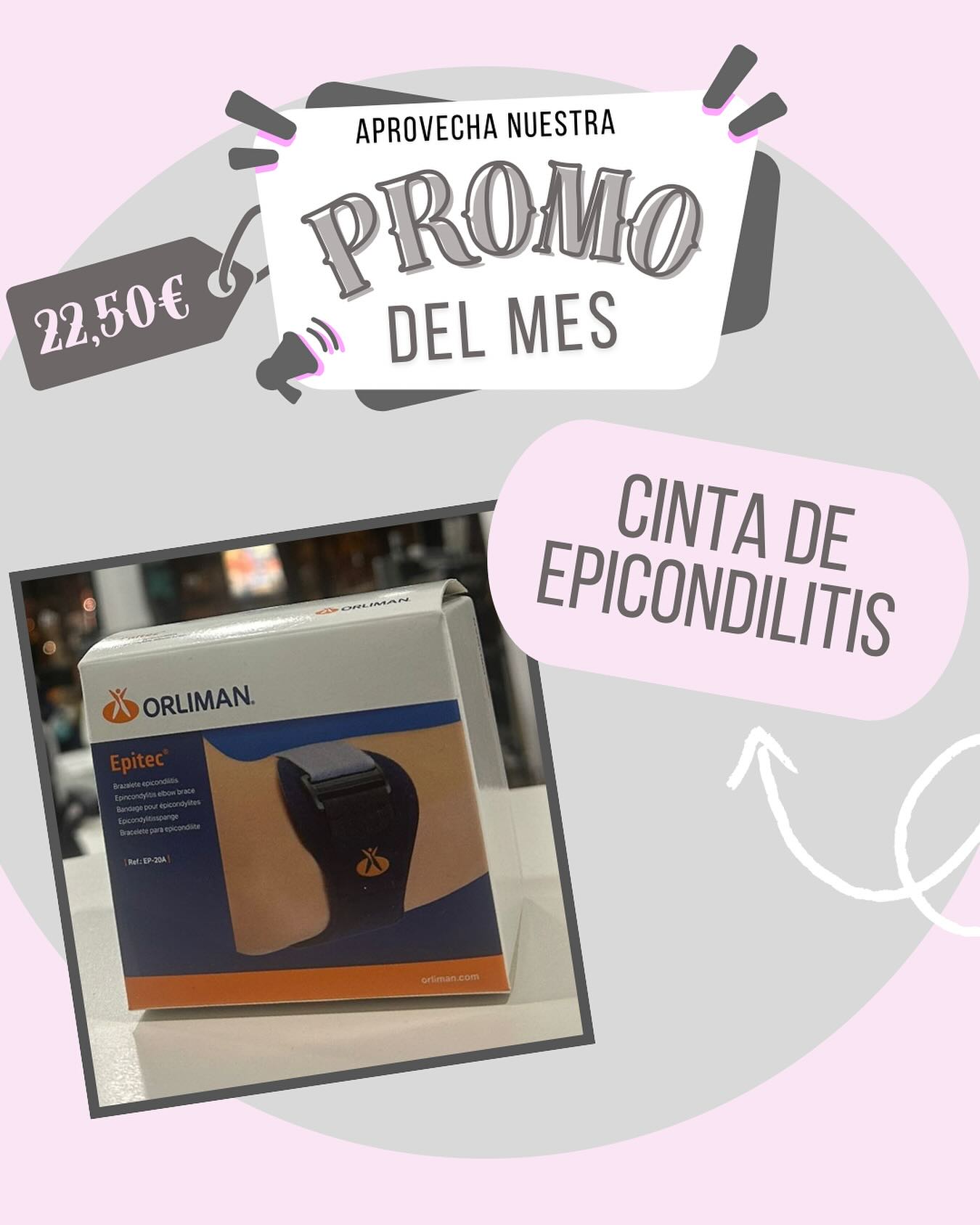 Si cada vez que agarras algo tu codo protesta…
¡Hora de plantarle cara! 💪
En Ortopedia Muñoz tenemos la cinta de epicondilitis (también conocida como cinta codo de tenista) que te ayudará a olvidarte del dolor 🎾
~ Ejerce una presión controlada sobre los tendones del antebrazo
~ Disminuye la tensión muscular
~ Alivia el dolor y prevenir que la lesión empeore
Ideal para deportistas, trabajos manuales o personas que pasan muchas horas con el ordenador.
~ Cómoda, ajustable y ¡lista para devolverte el movimiento sin molestias!
¡Tu codo te lo agradecerá!
#OrtopediaMuñoz #Epicondilitis #CodoDeTenista #DolorFuera #CuidaTuCuerpo #ortopediaespaña #expertosprotesica #prosthetics #ayudastecnicas #Ortoprotesico #Tecnicasrehabilitación #AyudasRehabilitacion #mobiliarioadaptado #ortopediafuncional #ortopediamadrid #SillasDeRuedas #LibertadDeMovimiento #CuidadoDeLaSalud #ortopedia #promociones #ofertas #ortopediamedica #leganes #madrid #salud #ortopediamuñoz